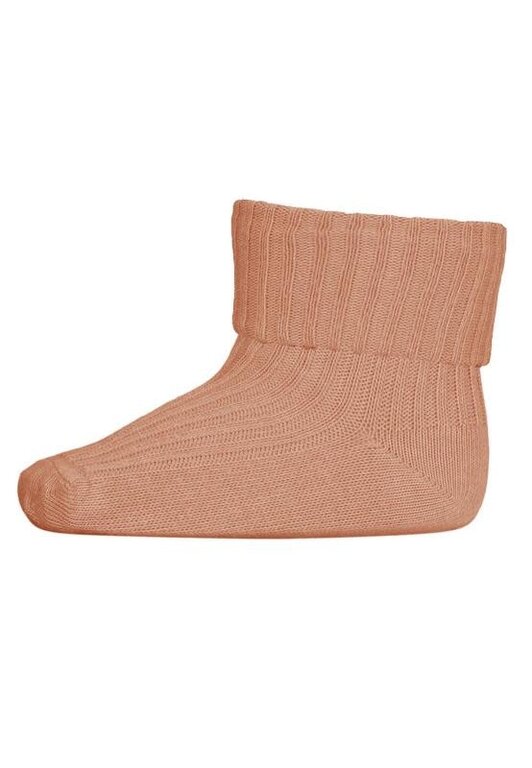 MP DENMARK MP DENMARK COTTON RIB BABY SOCKS - CANYON SUNSET