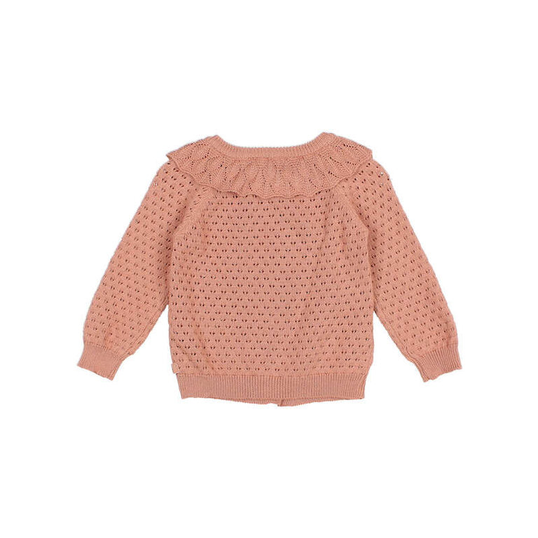 BUHO SS4 - BUHO BB BOHO CARDIGAN - ROSE CLAY