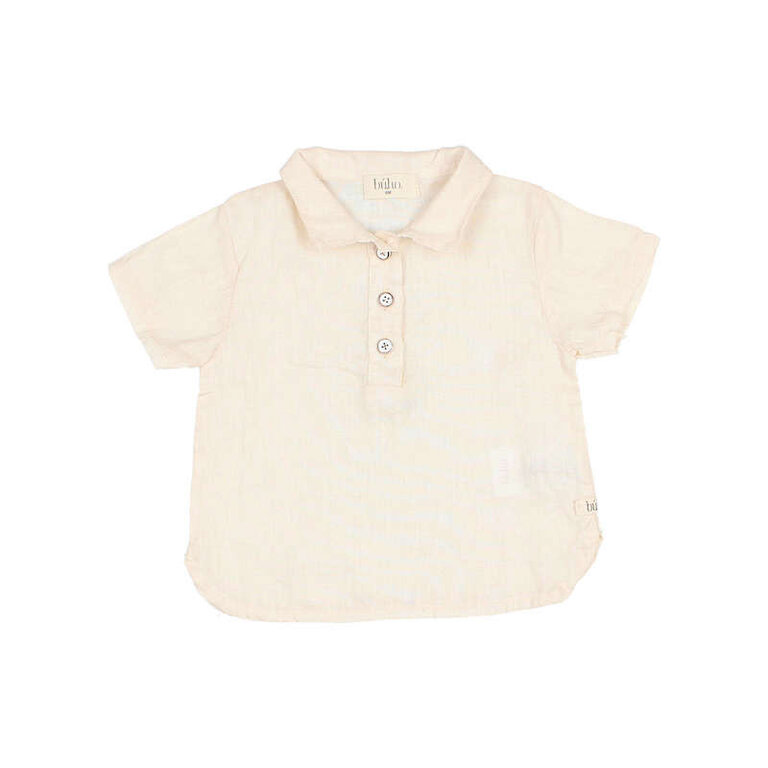 BUHO SS4 - BUHO BB LINEN SHIRT - SAND