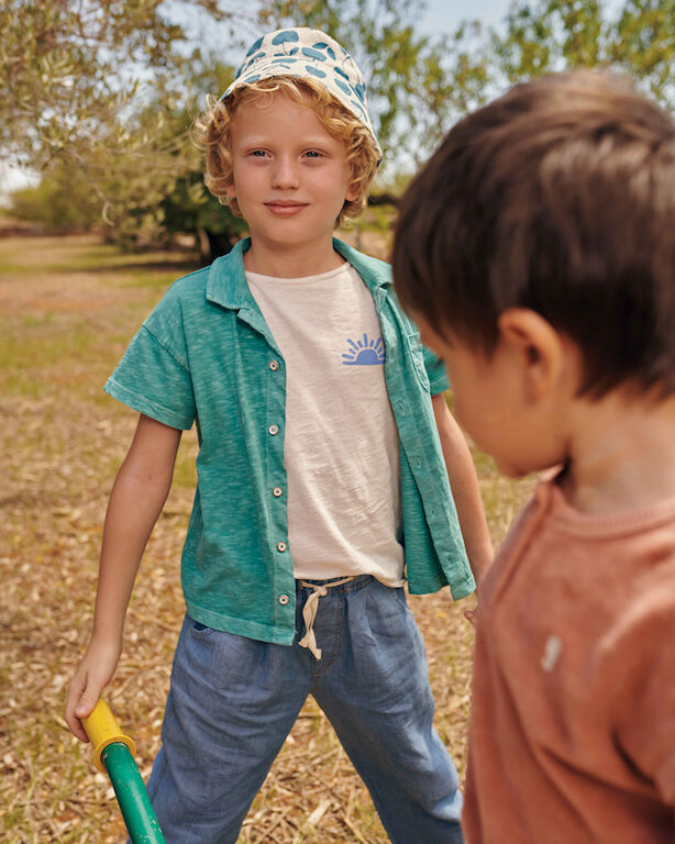 BUHO SS4 - BUHO JERSEY OVERSHIRT - GARDEN