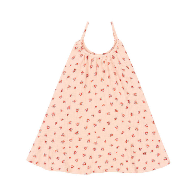 KONGES SLOJD SS4 - KONGES SLOJD COCO STRAP DRESS - PEONIA PINK