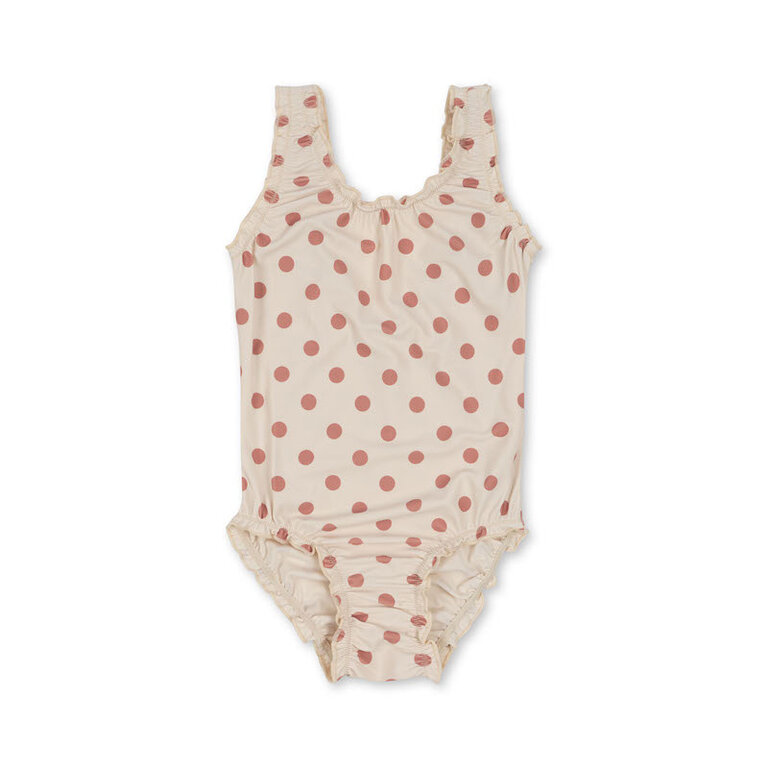 KONGES SLOJD SS4 - KONGES SLOJD COLLETTE SWIMSUIT K - DOT ROSE