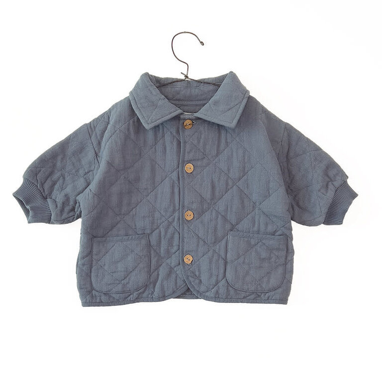PLAY UP SS4 - PLAY UP WOVEN JACKET BB - SEA