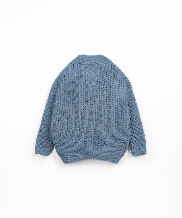 PLAY UP SS4 - PLAY UP KNITTED JACKET B - SEA