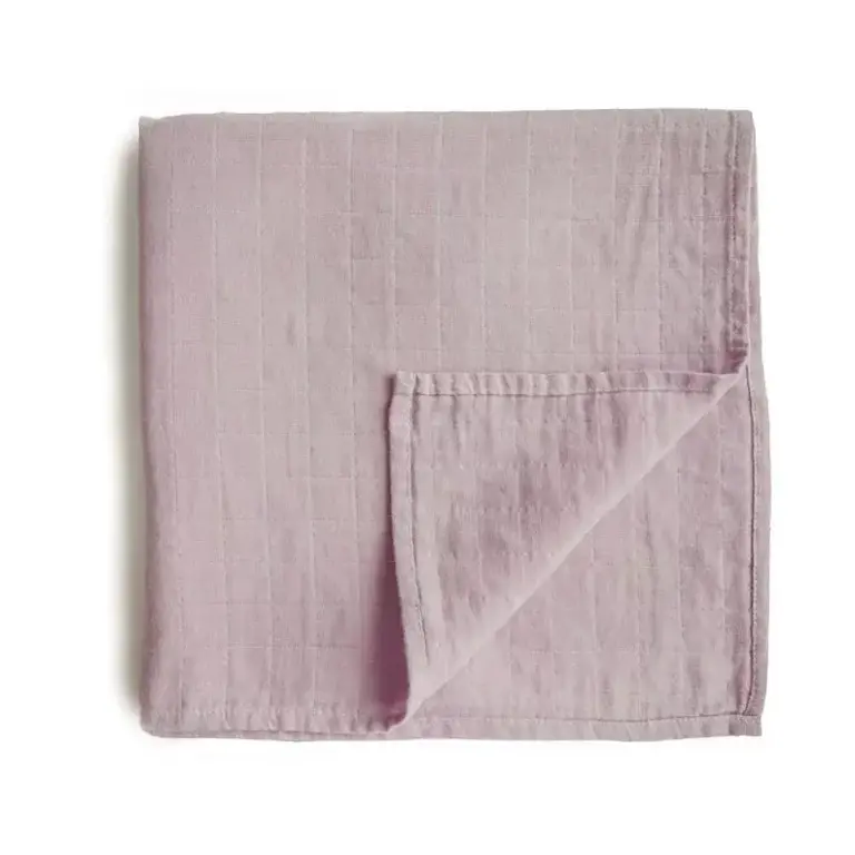 MUSHIE MUSHIE SWADDLE - SOFT MAUVE