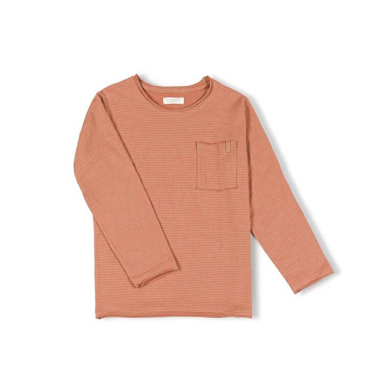 NIXNUT AW4 - NIXNUT LONGSLEEVE - CHILI STRIPE