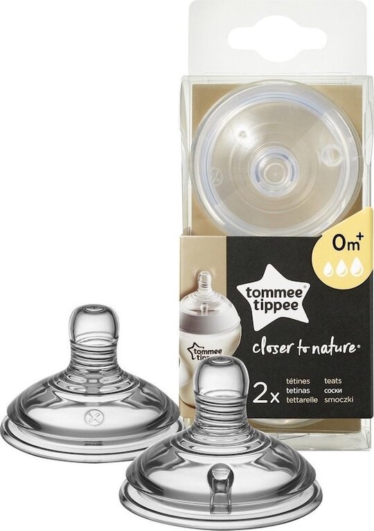 TOMMEE TIPPEE TOMMEE TIPPEE ZUIGSPENEN 0M+ VARIFLOW (X2)