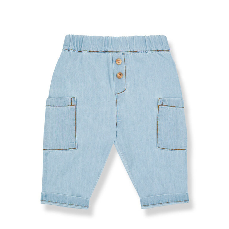 1+ IN THE FAMILY SS5 - 1+ IN THE FAMILY LEONARDO PANTS K - DENIM
