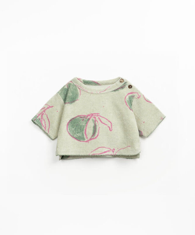 PLAY UP SS5 - PLAY UP PRINTED PLUSH SWEATER BG - ATELIER