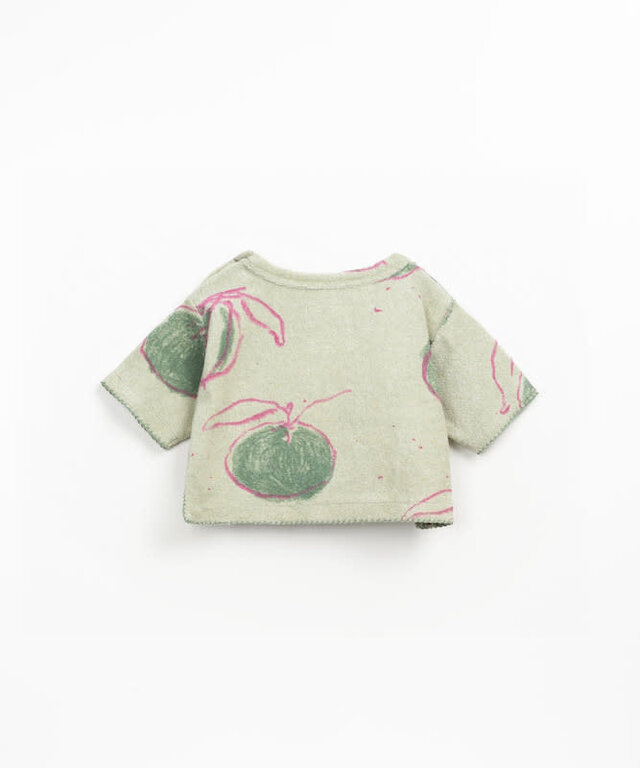 PLAY UP SS5 - PLAY UP PRINTED PLUSH SWEATER BG - ATELIER