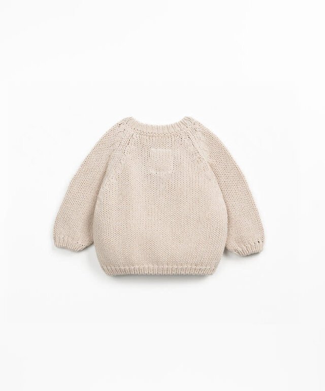 PLAY UP SS5 - PLAY UP KNITTED CARDIGAN BG - GRES
