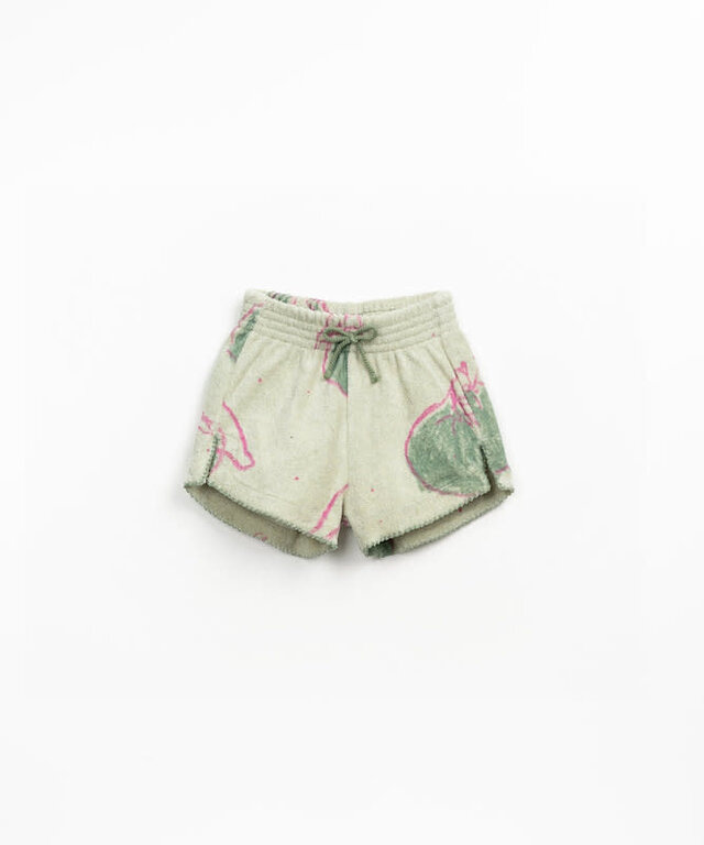 PLAY UP SS5 - PLAY UP PRINTED PLUSH SHORTS BG - ATELIER