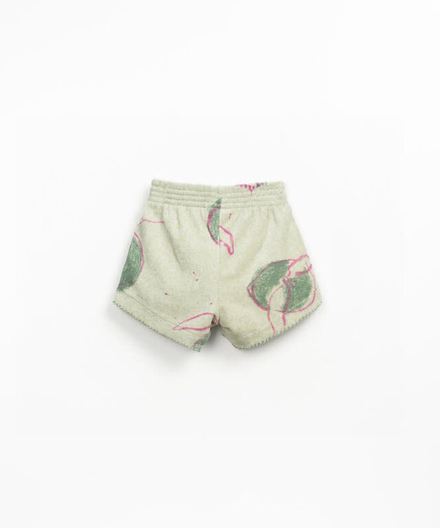 PLAY UP SS5 - PLAY UP PRINTED PLUSH SHORTS BG - ATELIER