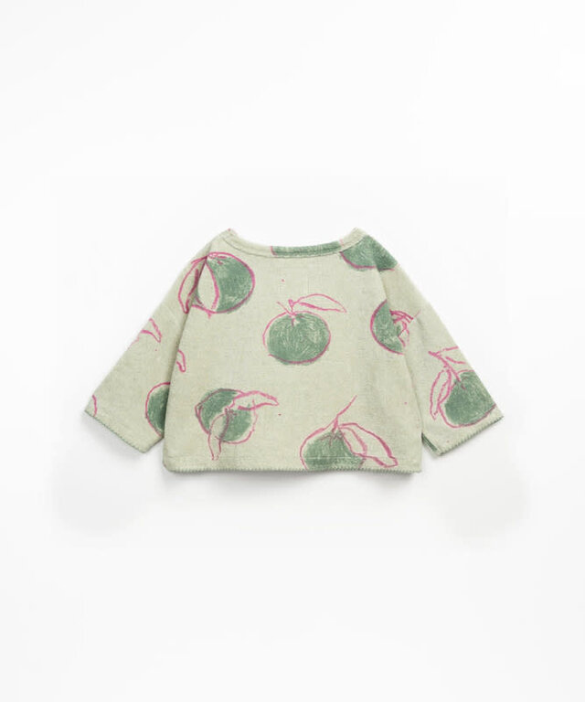 PLAY UP SS5 - PLAY UP PRINTED PLUSH SWEATER G - ATELIER