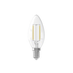 Calex Ampoule LED Candle Filament - E14 - 250 Lm - Argent - Lampe Vintage