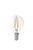 Calex Spherical Ampoule LED Filament - E14 - 470 Lm - Argent - Lampe Vintage