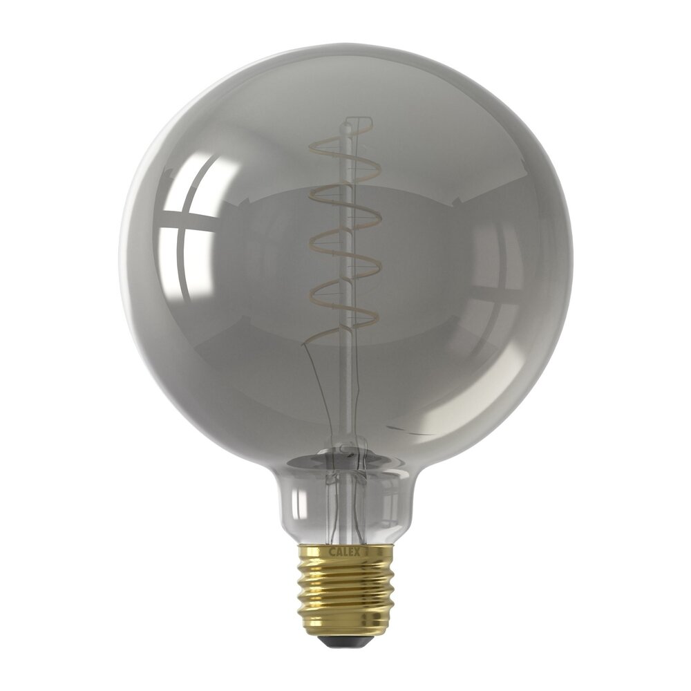 Calex Calex Ampoule LED Globe Flex - E27 - 100 Lm - Titane - Lampe Vintage