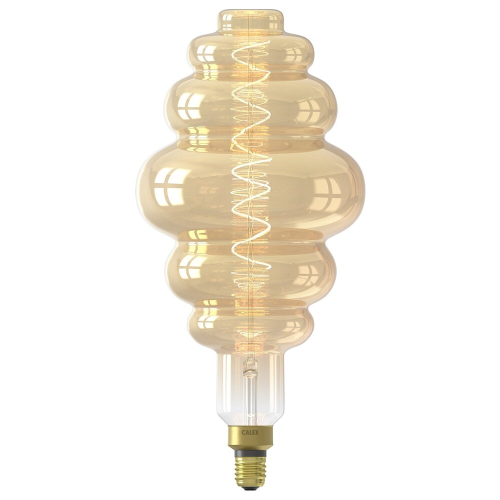 Calex Calex Paris Ampoule LED Globe Ø200 - E27 - 320 Lm - Or - Lampe Vintage