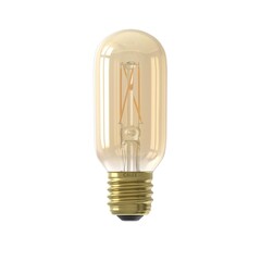 Calex Ampoule LED Tubular Chaude Ø45 - E27 - 320 Lm - Transparent - Lampe Vintage