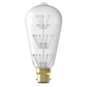 Calex Calex Pearl Ampoule LED - B22 - 280 Lumen - Rustique - Lampe Vintage Calex Pearl Ampoule LED - B22 - 280 Lumen - Rustique - Lampe Vintage