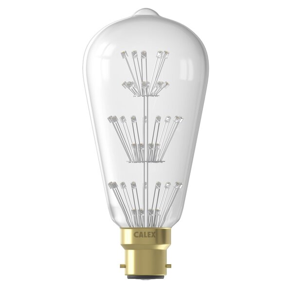 Calex Calex Pearl Ampoule LED - B22 - 280 Lumen - Rustique - Lampe Vintage