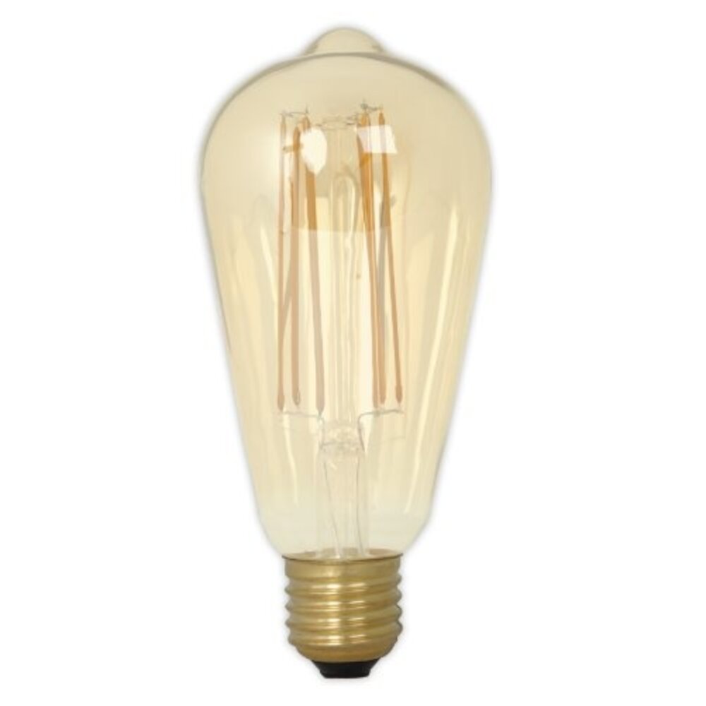 Calex Calex Rustique Ampoule LED Chaude - E27 - 250 Lm - Or - Lampe Vintage