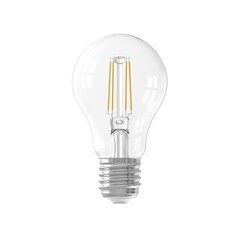 Calex Filament Lampe avec Capteur Crépusculaire - E27 - 470 Lm - Argent