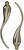 Calex Lamda Ampoule LED Ø45 - E27 - 140 Lumen - Or - 2 Pcs - Lampe Vintage