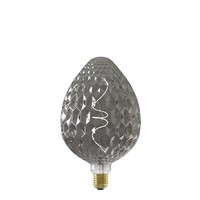 Calex Calex Sevilla Ampoule LED Ø150 - E27 - 60 Lumen - Titane - Lampe Vintage