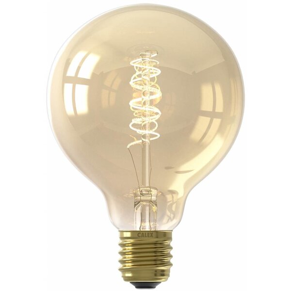 Calex Calex Premium Ampoule LED Globe Ø95 - E27 - 250 Lumen - Or Finish - Lampe Vintage