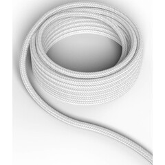 Calex Cable electrique textile - Blanc