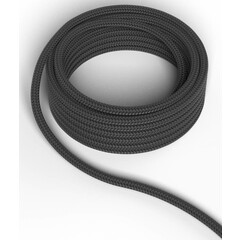 Calex Cable electrique textile - Gris