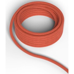 Calex Cable electrique textile - Orange