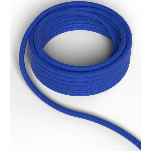 Calex Calex Cable electrique textile - Bleu