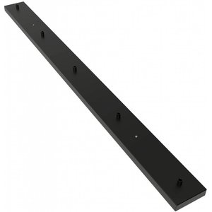 Lampesonline Calex Rosace Rectangle noir – 5 Câbles Calex Rosace Rectangle noir – 5 Câbles