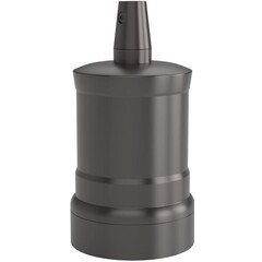 Calex Lampe de Table E27 – Ø47mm – H63mm - Perle-noir