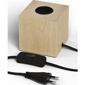 Lampesonline Calex Lampe de Table E27 – Lampe de Table avec Câble – Bois Calex Lampe de Table E27 – Lampe de Table avec Câble – Bois