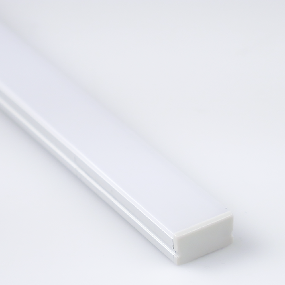 Lampesonline Profilé pour l'éclairage d'un escalier – Aluminium - 15 marches