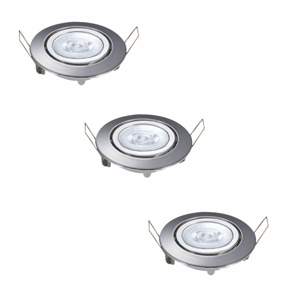 Lampesonline Spots Encastrables LED - Jose - ampoule LED Philips GU10 - Dimmable