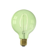 Calex Calex Nora G95 - Ø95 - E27 - 130 Lumen – Vert - Lampe Vintage