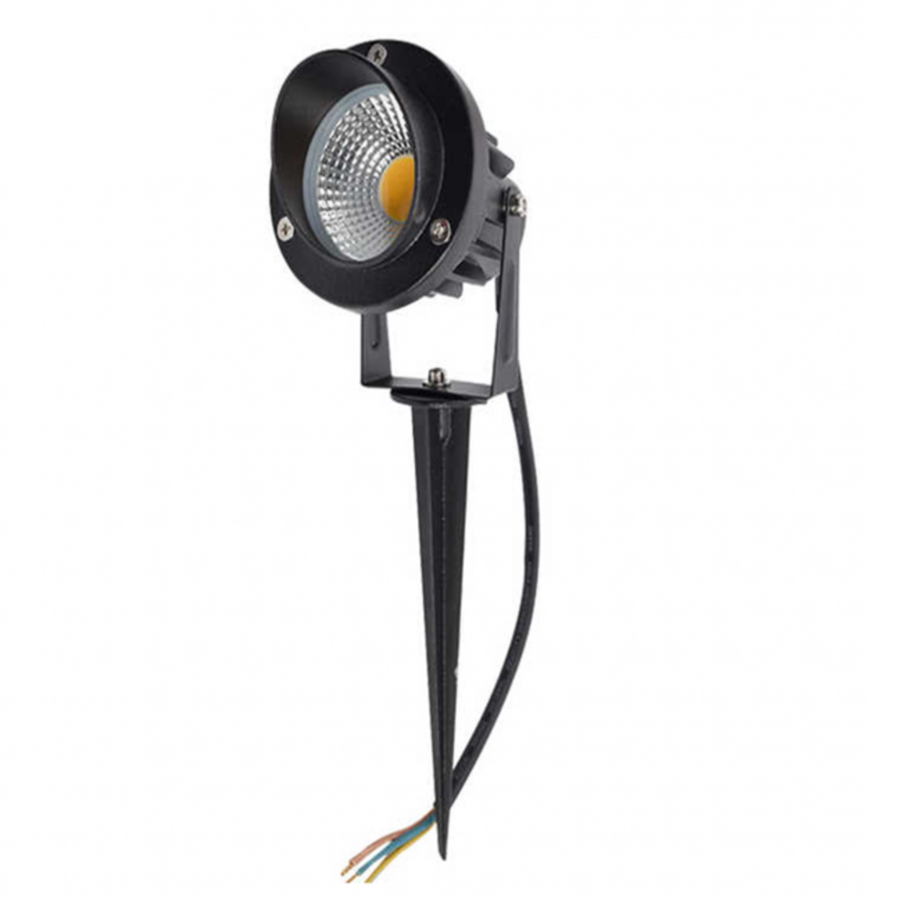 Projecteur spot lumière blanche 7W LED étanche extérieur éclairage 12v IP67