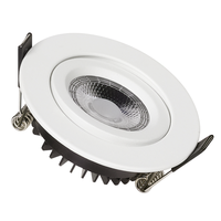 Spots Encastrables LED Blanc - 5W – IP42 – 3000K - Inclinable Lampesonline Spots Encastrables LED Blanc - 5W – IP42 – 3000K - Inclinable