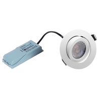 Spots Encastrables LED Blanc - 5W – IP42 – 3000K - Inclinable Lampesonline Spots Encastrables LED Blanc - 5W – IP42 – 3000K - Inclinable