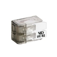 VID Borne de connexion - 2 pôles –2 x 4 mm²