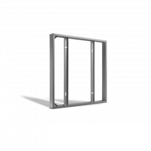 Lampesonline Kit de montage Panneau lumineux LED - Aluminium – 60 x 60 Kit de montage Panneau lumineux LED - Aluminium – 60 x 60