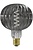 Calex Metz Smokey Led G125 Pulse range 220-240 70Lm 4W  2200K E27 dimmable - Lampe Vintage