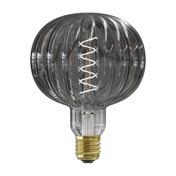 Calex Calex Metz Smokey Led G125 Pulse range 220-240 70Lm 4W  2200K E27 dimmable - Lampe Vintage