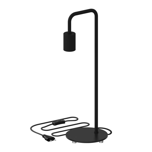 Calex Support d'ampoule E27 Calex - Lampadaire - Noir