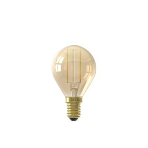 Calex Sphérique LED Lampe Chaud - E14 - 130 Lm - Or Finish