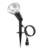 Calex Spot Piquet Noir - IP44 - Douille E27